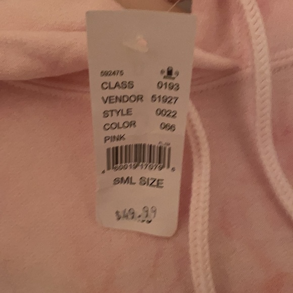 Pink Tye Dye Pacsun Hoddie! - Picture 2 of 3